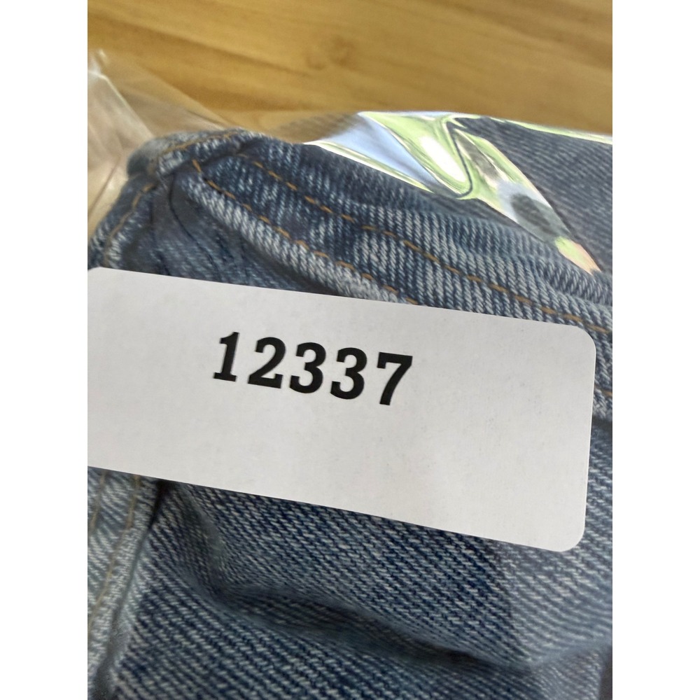 Vintage Polo Ralph Lauren Jeans Mens 33x32 Blue Banner Wide Leg Baggy Y2K - Picture 11 of 11